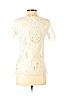 Xhilaration 100% Polyester Ivory Short Sleeve Top Size S (petite) - photo 2
