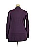 Karen Scott 100% Acrylic Purple Cardigan Size XL (petite) - photo 2
