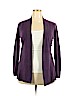 Karen Scott 100% Acrylic Purple Cardigan Size XL (petite) - photo 1