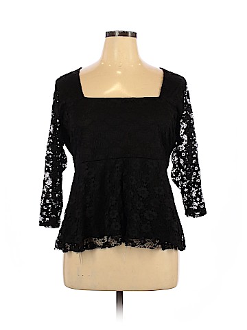 Torrid 3/4 Sleeve Top (view 1)