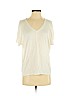 Ann Taylor LOFT Ivory Short Sleeve T-Shirt Size S (petite) - photo 1