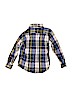 The Children's Place 100% Cotton Blue Long Sleeve Button-Down Shirt Size 5 - 6 - photo 2