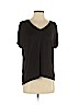 Ann Taylor LOFT Black Short Sleeve T-Shirt Size S (petite) - photo 1