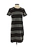 Ann Taylor LOFT Gray Casual Dress Size S (petite) - photo 1