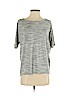 Ann Taylor LOFT Gray Short Sleeve T-Shirt Size S (petite) - photo 1