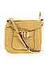 B Makowsky 100% Leather Yellow Leather Crossbody Bag One size - photo 1