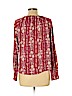 Lucky Brand Red Long Sleeve Top Size L - photo 2