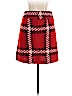 Topshop Red Wool Skirt Size 4 - photo 2