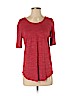 Madewell 100% Viscose Red Short Sleeve T-Shirt Size S - photo 1