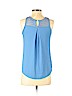 Ann Taylor LOFT Blue Sleeveless Top Size S (petite) - photo 2