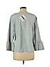 Gretchen Scott Designs Blue 3/4 Sleeve Top Size M - photo 2