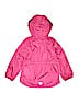 London Fog 100% Polyester Solid Pink Raincoat Size 6X - photo 2