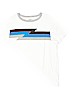 Crazy 8 100% Cotton White Short Sleeve T-Shirt Size 10 - 12 - photo 1