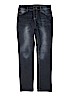 Justice Solid Blue Jeans Size 14 - photo 1