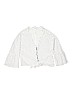 Girl Krazy 100% Cotton White Long Sleeve Blouse Size M (kids) - photo 1