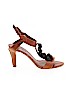 Kallisté 100% Leather Brown Heels Size EU 40 - photo 1