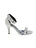 Nicholas 100% Leather White Heels Size EU 39 - photo 1