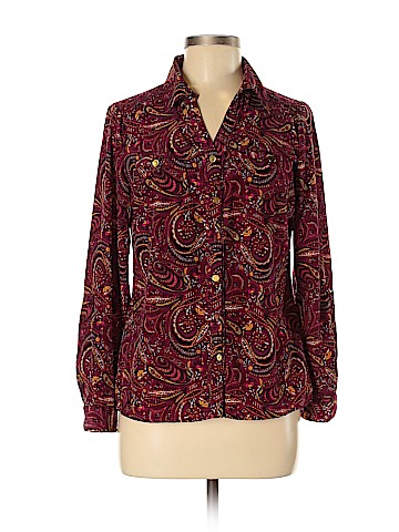 Elementz Long Sleeve Button-Down Shirt (view 1)