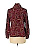 Elementz 100% Polyester Burgundy Long Sleeve Button-Down Shirt Size M (petite) - photo 2