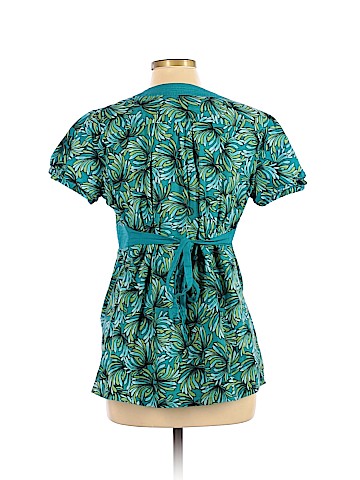 Duo Maternity Short Sleeve Blouse (view 2)