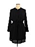 Apt. 9 100% Polyester Black Casual Dress Size 14 - photo 1