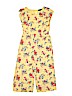 Sequin Hearts 100% Polyester Yellow Dress Size M (kids) - photo 1