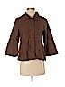J.jill 100% Linen Brown Jacket Size S (petite) - photo 1