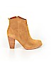 Joie 100% Leather Tan Ankle Boots Size EU 37 1/2 - photo 1