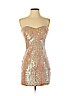 Bebe Tan Cocktail Dress Size XS (petite) - photo 1