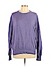 Faconnable 100% Cotton Purple Pullover Sweater Size L - photo 1
