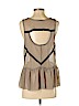 Free People Tan Sleeveless Top Size S - photo 2