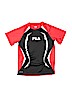 Fila 100% Polyester Red Active T-Shirt Size 10 - 12 - photo 1