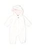 Carter's 100% Cotton White Long Sleeve Outfit 0-3 MO / 3 MO - photo 1