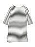Johnnie b 100% Cotton Stripes Gray Dress Size 12 - 14 - photo 2