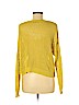 Eileen Fisher 100% Linen Flax Yellow Pullover Sweater Size M - photo 2