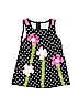 Iris & Ivy 100% Cotton Polka Dots Black Dress 9-12 MO / 12 MO - photo 1