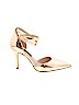 Nine West Gold Heels Size 7 1/2 - photo 1
