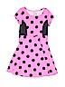 Justice Polka Dots Pink Dress Size 8 - photo 1