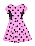 Justice Polka Dots Pink Dress Size 8 - photo 2