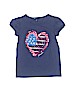 Gap Kids 100% Cotton Blue Short Sleeve T-Shirt Size 7 - photo 1