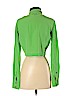Rag & Bone Green Long Sleeve Silk Top Size XS - photo 2