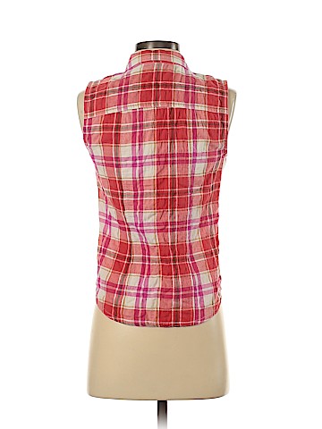 Sandra Ingrish Sleeveless Button-Down Shirt (view 2)