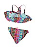Hobie Blue Two Piece Swimsuit Size 12 - photo 2