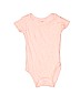 Carter's 100% Cotton Pink Short Sleeve Onesie 0-3 MO / 3 MO - photo 1
