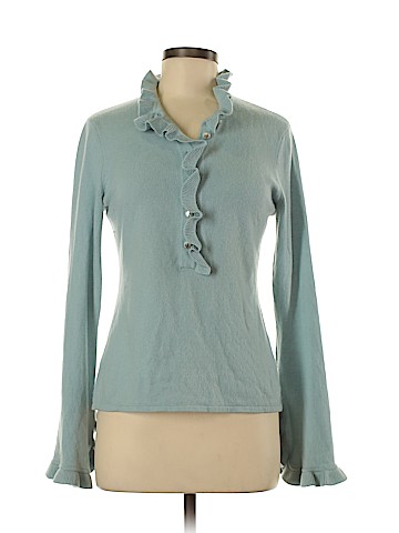 Tory Burch Cashmere Pullover Sweater (view 1)