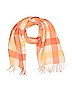 Amicale Checkered-gingham Orange Scarf One size - photo 1