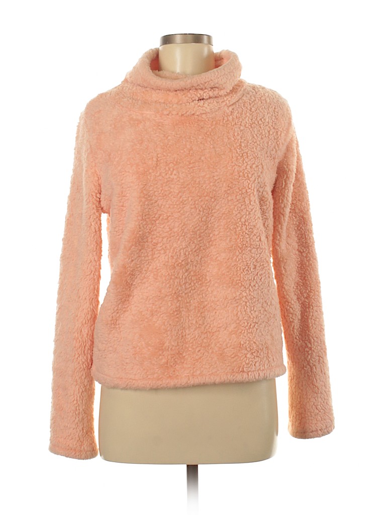JoyLab 100% Polyester Orange Fleece Size M - photo 1