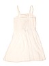 Abercrombie Solid Ivory Dress Size 11 - 12 - photo 2