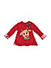 Rare Editions Red Long Sleeve Top 12-18 MO / 18 MO - photo 1