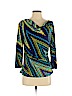 Style&Co Blue 3/4 Sleeve Top Size S (petite) - photo 1